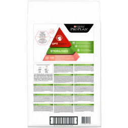 Pro Plan Cat Adult Sterilised Sensitive сухой корм для стерилизованных кошек для поддержания органов чувств с лососем - 10 кг