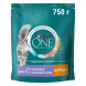 Сухой корм Purina ONE® для взрослых кошек для красивой шерсти, здоровой кожи и контроля образования волосяных комков с курицей 750 г