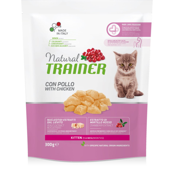 Trainer Natural Cat Kitten сухой корм для котят с курицей - 300 г