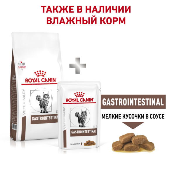 Сухой корм Royal Canin Gastro Intestinal GI32 для кошек при нарушении пищеварения - 400 г