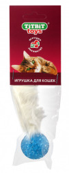 TiTBiT игрушка-лакомство для кошек хвост кроличий - 12 г