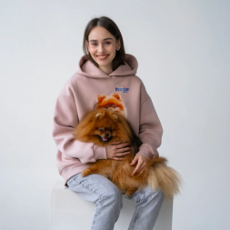 Monge Gift S худи AVALON ШПИЦ, пыльная роза