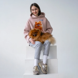 Monge Gift S худи AVALON ШПИЦ, пыльная роза