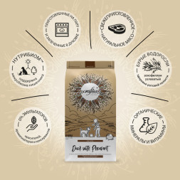 CRAFTIA NATURA сухой корм для щенков средних и крупных пород из с уткой и фазаном - 2 кг