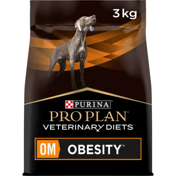 Pro Plan Veterinary OM Obesity Management сухой корм для взрослых собак при ожирении - 3 кг