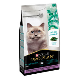 Pro Plan Nature Elements сухой корм для взрослых кошек с чувствительным пищеварением с индейкой - 1,4 кг