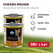 Farmina Matisse Chicken Mousse влажный корм для взрослых кошек мусс с курицей - 300 г (6 шт в уп)