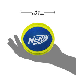 NERF Мегатон игрушка для собак мяч из вспененной резины и нейлона - 10 см