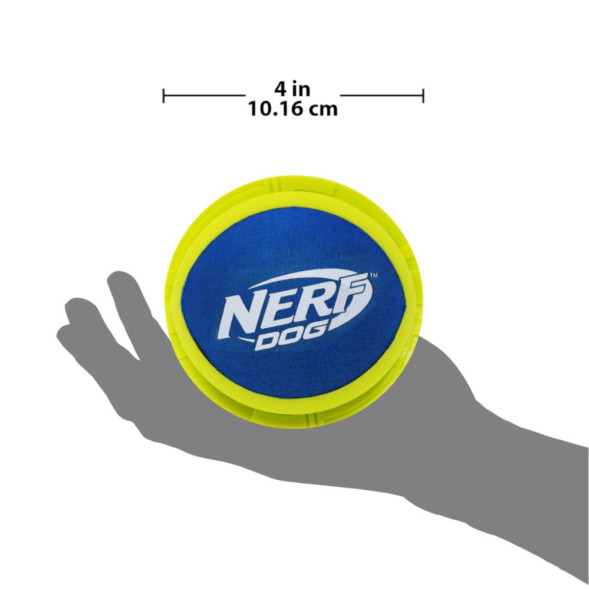 NERF Мегатон игрушка для собак мяч из вспененной резины и нейлона - 10 см