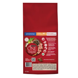 Purina ONE сухой корм для взрослых собак средних и крупных пород с курицей и рисом - 10 кг