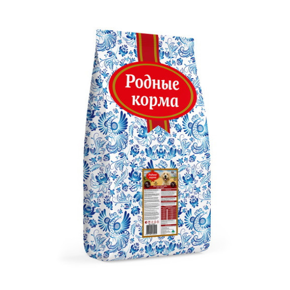 Родные Корма 20/10 сухой корм для взрослых собак всех пород - 3/5 пуда (10 кг)