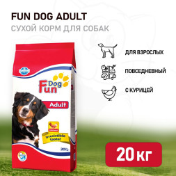 Farmina Fun Dog Adult сухой корм для взрослых собак всех пород с курицей - 20 кг