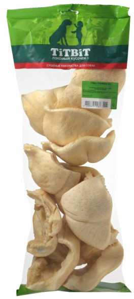 TiTBiT лакомство для собак Губы говяжьи BIG - 300 г