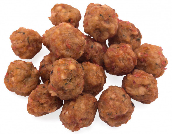 TiTBiT Золотая коллекция лакомство для собак фрикадельки из говядины с морковью - 70 г