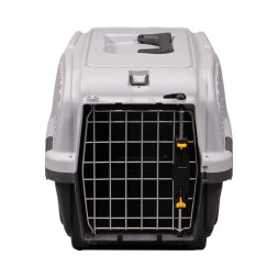 Переноска MPS SKUDO 1 48х31,5х31h см с металлической дверцей и замком серая