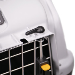 Переноска MPS SKUDO 1 48х31,5х31h см с металлической дверцей и замком серая