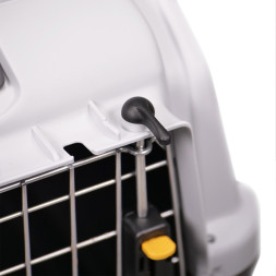 Переноска MPS SKUDO 1 48х31,5х31h см с металлической дверцей и замком серая