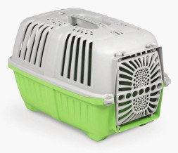 Camon переноска для кошек и собак Pratiko зеленая, 48x31,5x33 см