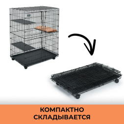 MidWest клетка для кошек Cat Playpens 89,5х59х120,6h см