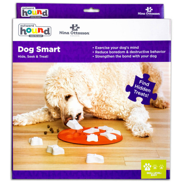 Nina Ottosson Smart игра-головоломка для собак, 1 уровень сложности (начинающий)