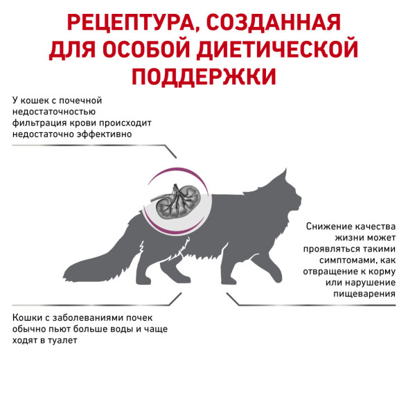 Royal Canin Renal RF23 для взрослых кошек с хронической почечной недостаточностью - 400 г
