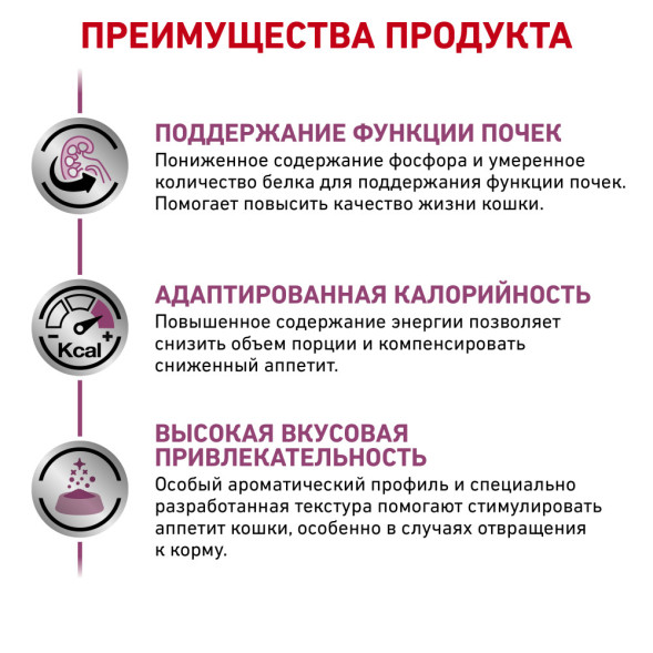 Royal Canin Renal RF23 для взрослых кошек с хронической почечной недостаточностью - 400 г