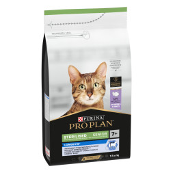 Pro Plan Cat Senior 7+ Sterilised сухой корм для стерилизованных кошек старше 7 лет с индейкой - 1,5 кг