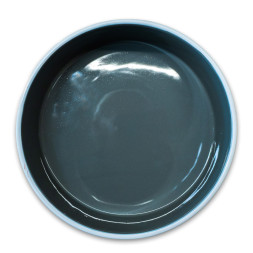 Mr.Kranch миска керамическая для собак с рисунком, 350 мл, серая