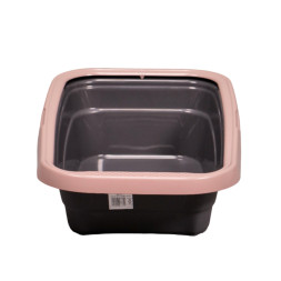 MPS NELLA туалет-лоток с бортом, 58x37,5x18 см, мокко