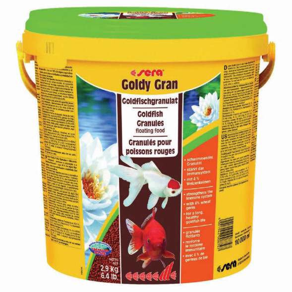 Sera Goldy Gran Корм для золотых рыб в гранулах - 2,9 кг