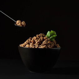 Мнямс Delicatesse Асадо по-аргентински влажный корм для щенков паштет из телятины с тыквой, в консервах - 200 г х 12 шт