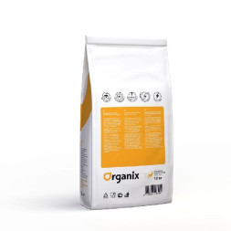 Organix сухой корм для щенков крупных пород с курицей - 12 кг