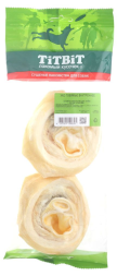 TiTBiT лакомство для собак ухо говяжье внутреннее - 80 г