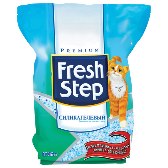 Fresh Step Crystals наполнитель впитывающий силикагелевый - 3,62 кг