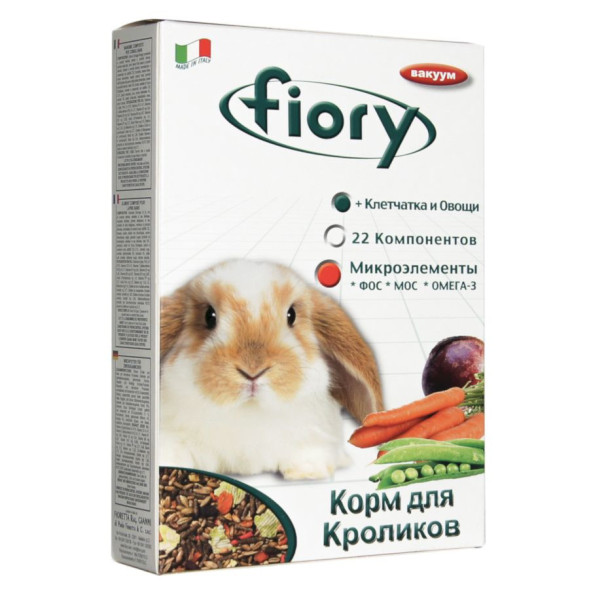 Fiory корм для кроликов Karaote - 850 г