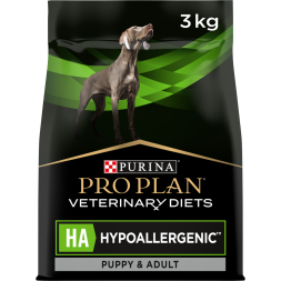 Purina Pro Plan Veterinary diets HA Hypoallergenic сухой корм для взрослых собак при аллергии - 3 кг