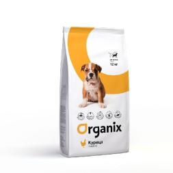 Organix сухой корм для щенков с курицей - 12 кг