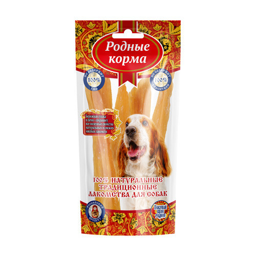 Родные Корма Традиционные лакомство для собак жилки говяжьи - 120 г