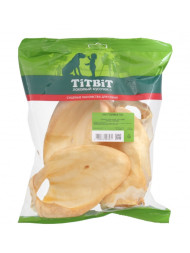 TiTBiT лакомство для собак ухо говяжье XXL