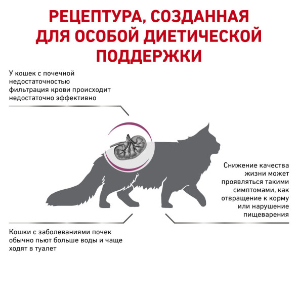 Royal Canin Renal RF23 Feline сухой корм для кошек при хронической почечной недостаточности - 4 кг