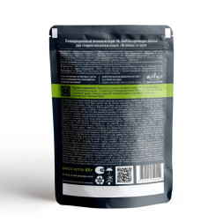 Mr.Buffalo Sterilised влажный корм для взрослых стерилизованных кошек с ягненком в соусе, в паучах - 85 г х 28 шт