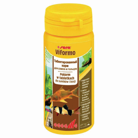Sera Viformo Корм для сомов и вьюновых рыб - 33 г
