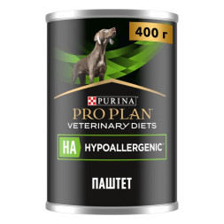 Влажный корм для собак Pro Plan Veterinary Diets Hypoallergenic при пищевой непереносимости  400 г
