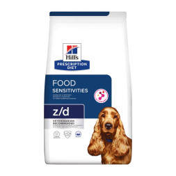 Hills Prescription Diet z/d Food Sensitivities сухой диетический гипоаллергенный корм для собак при пищевой аллергии - 3 кг