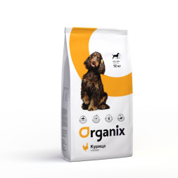 Organix Adult Dog Chicken сухой корм для взрослых собак всех пород, с курицей - 12 кг