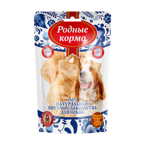 Родные Корма Светлые лакомство для собак хрустики телячьи - 25 г