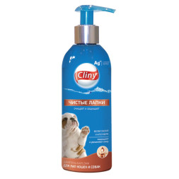 Cliny Чистые лапки шампунь-бальзам для лап - 200 мл