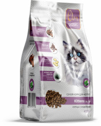 Clan Classic Kittens 36/19 сухой корм для котят с курицей и индейкой - 400 г