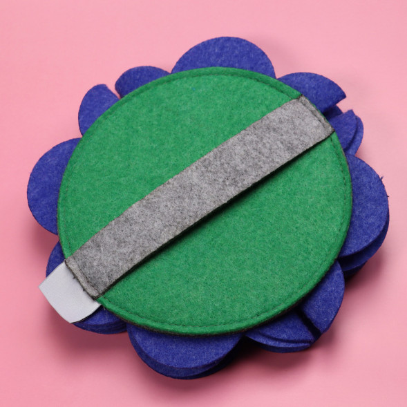 Mr.Kranch нюхательная игрушка Цветок, размер 20 см, синий