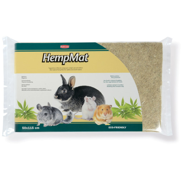 Padovan Hemp Mat коврик из пенькового волокна для мелких домашних животных, большой, 50х115 см
